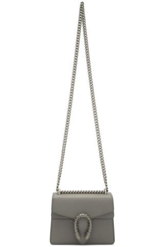 Grey Mini Dionysus Bag | SSENSE