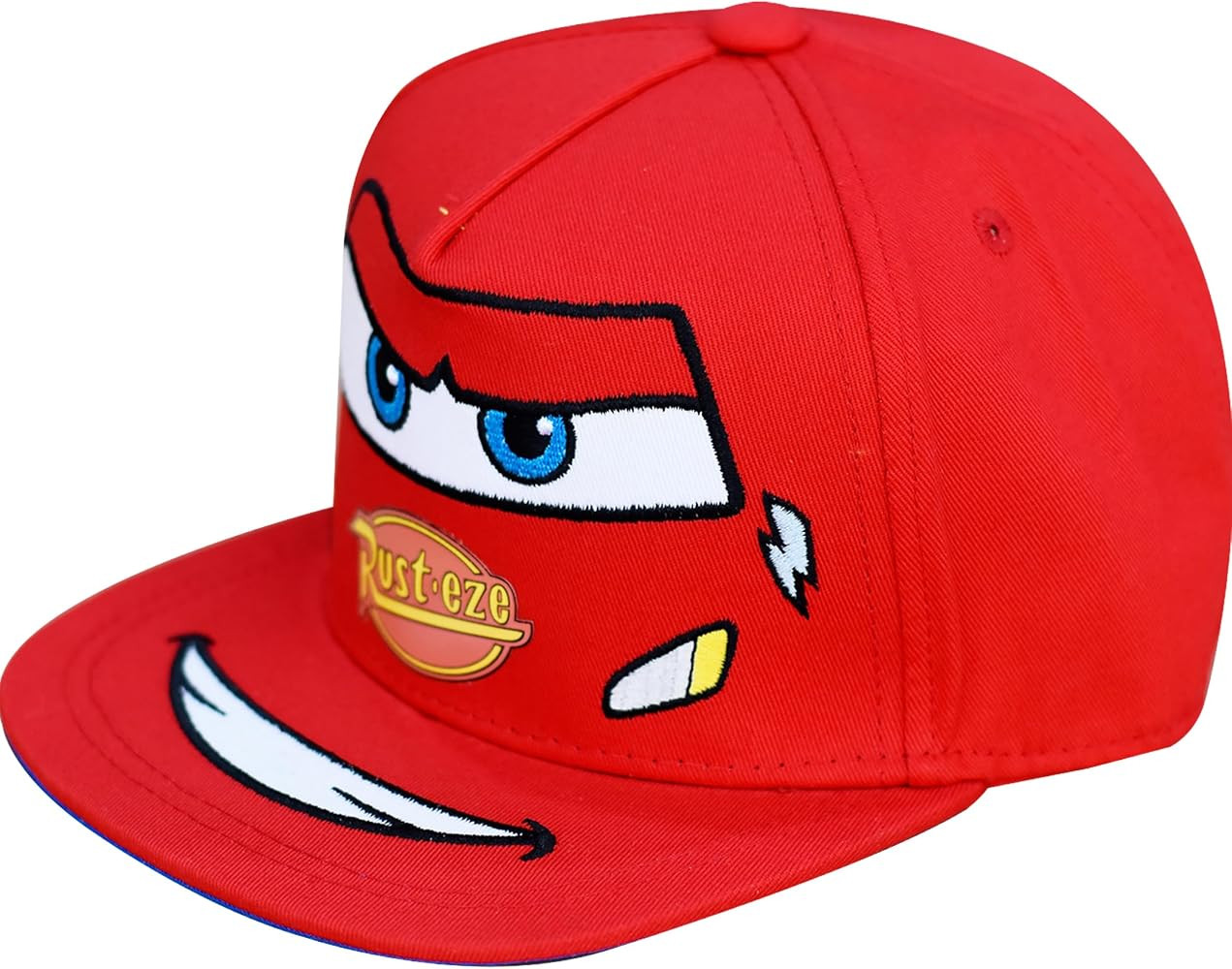 Disney Pixar Cars Baseball Cap, Cotton Adjustable Adult Hat, Red, One Size | Amazon (US)