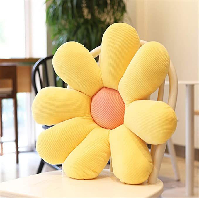 Skyseen Daisy Flower Floor Pillow & Home Decorative Seating Cushion & Vivid Plush Stuffed Toy,for... | Amazon (US)