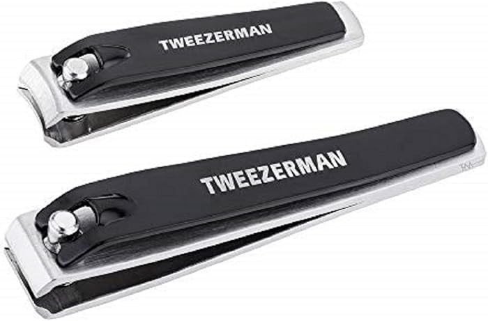 Tweezerman Stainless Steel Combo Set with Fingernail and Toenail Clippers | Amazon (US)