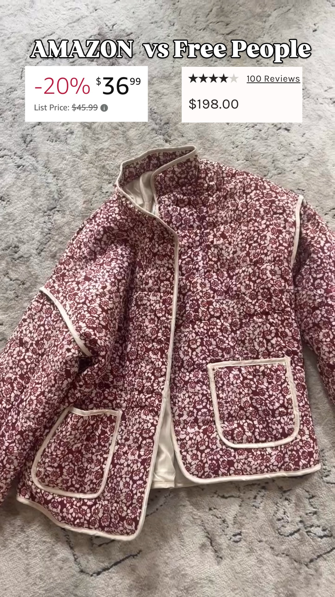 Would you save or splurge on this Amazon look for less option? I have it in a medium and love it! 

#LTKootd #LTKFindsUnder100 #LTKSaleAlert