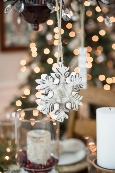 Adding wooden ornaments to your Christmas decor gives it a warm and rustic feel 

#LTKSeasonal #LTKhome #LTKHoliday