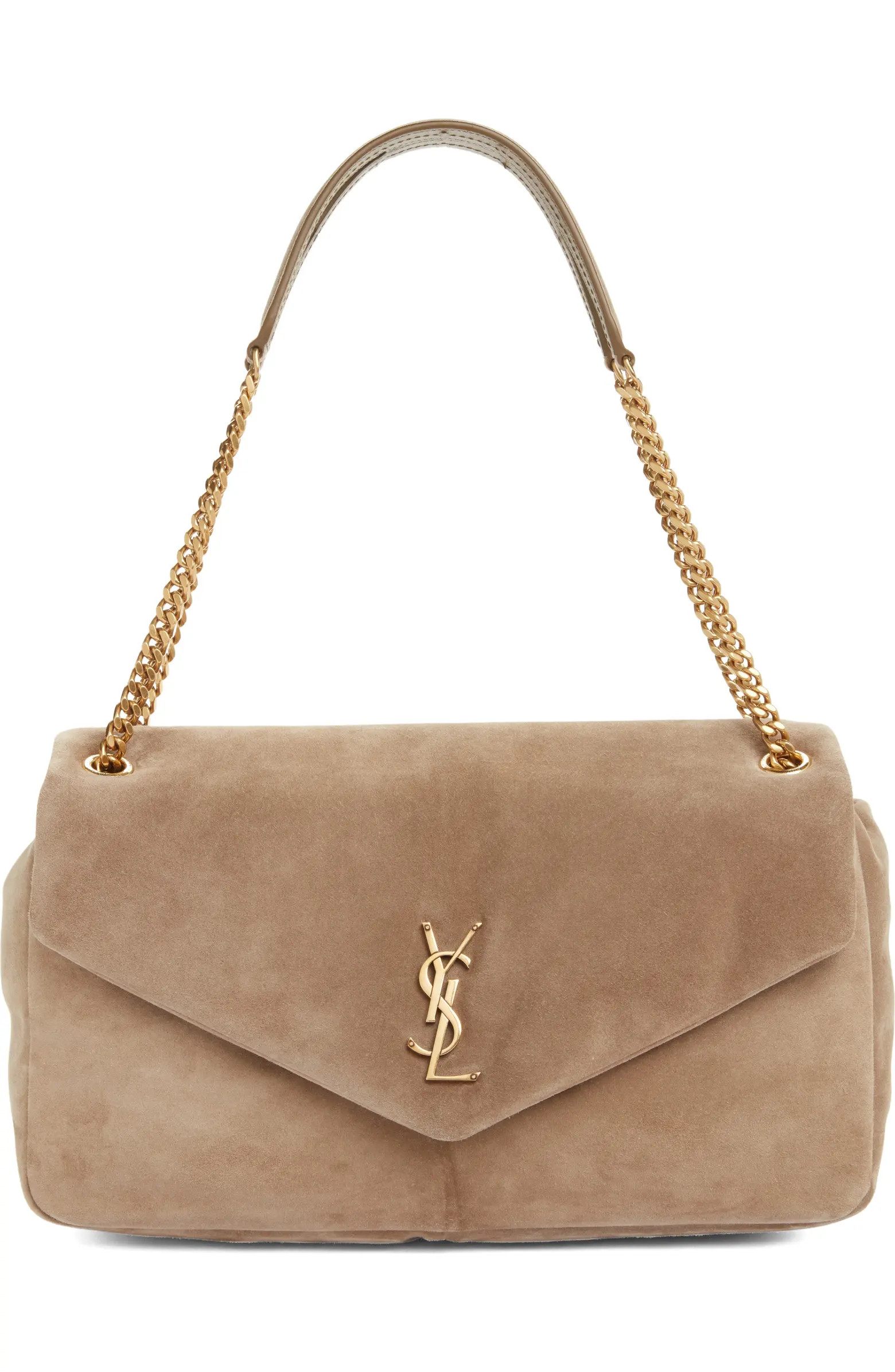 Large Calypso Suede Shoulder Bag | Nordstrom