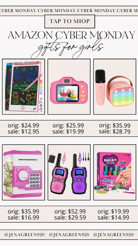 Amazon Cyber Monday Deals | Gifts For Girls | Girls Toys | Crafts 

#LTKCyberWeek #LTKGiftGuide #LTKsalealert