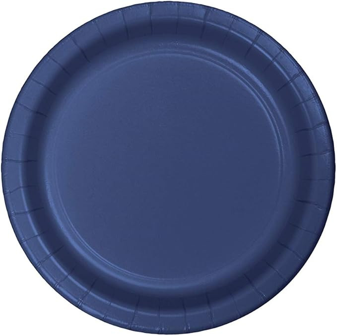 Navy Blue Dessert Plates, 72 ct | Amazon (US)