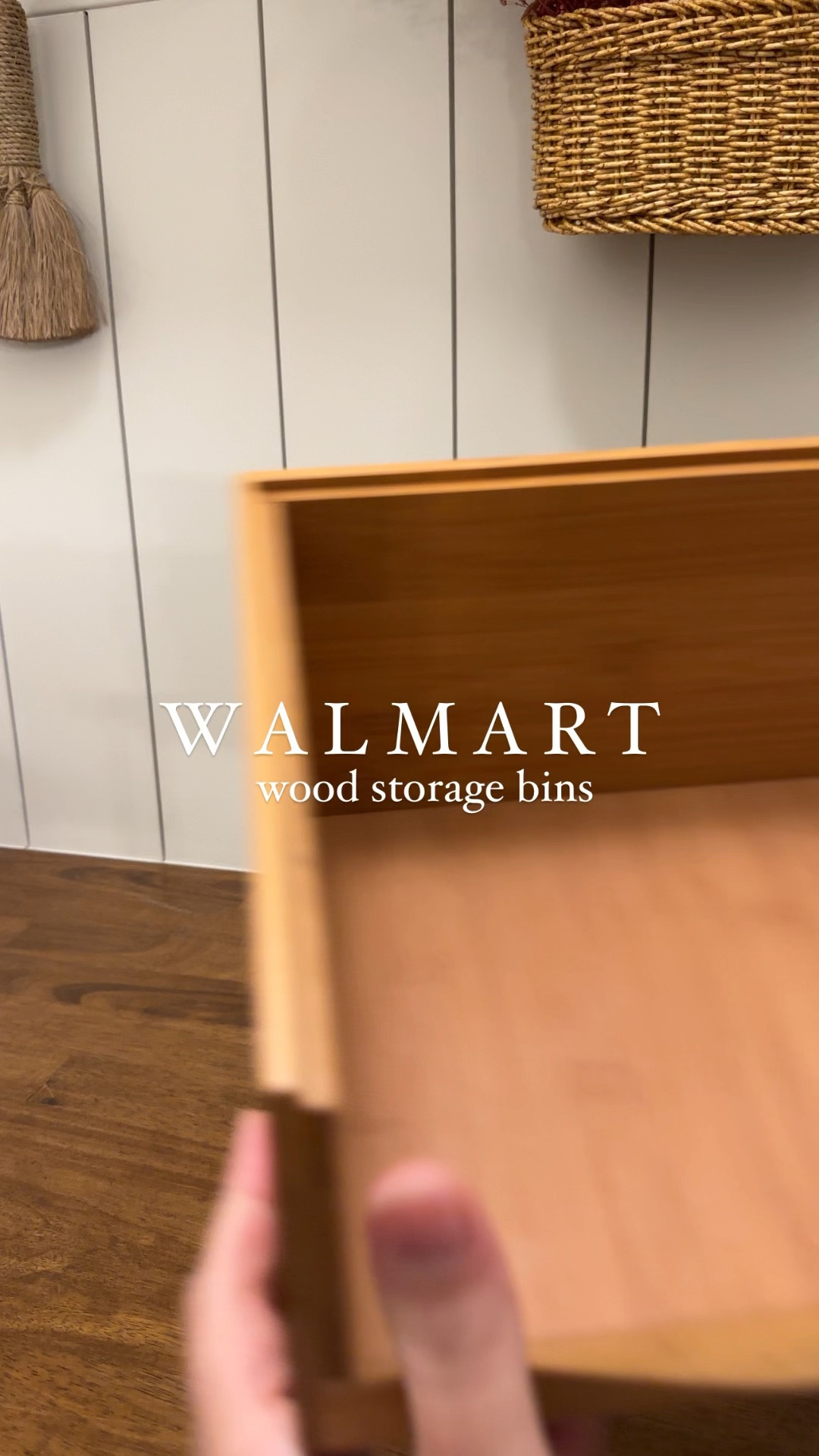 Wood storage bins, pantry organization

#LTKhome