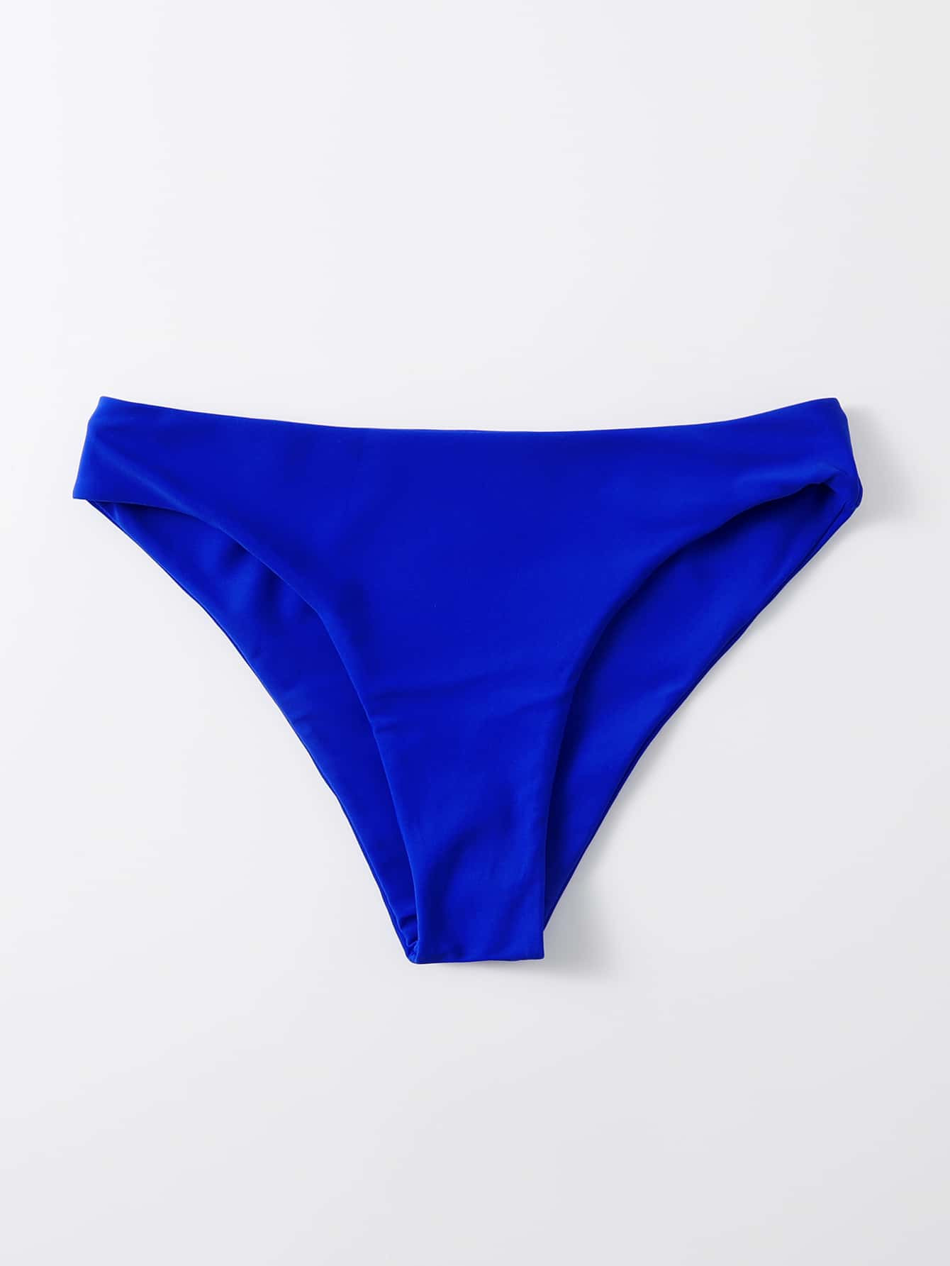 SHEIN Swim Summer Beach Solid Bikini Panty | SHEIN