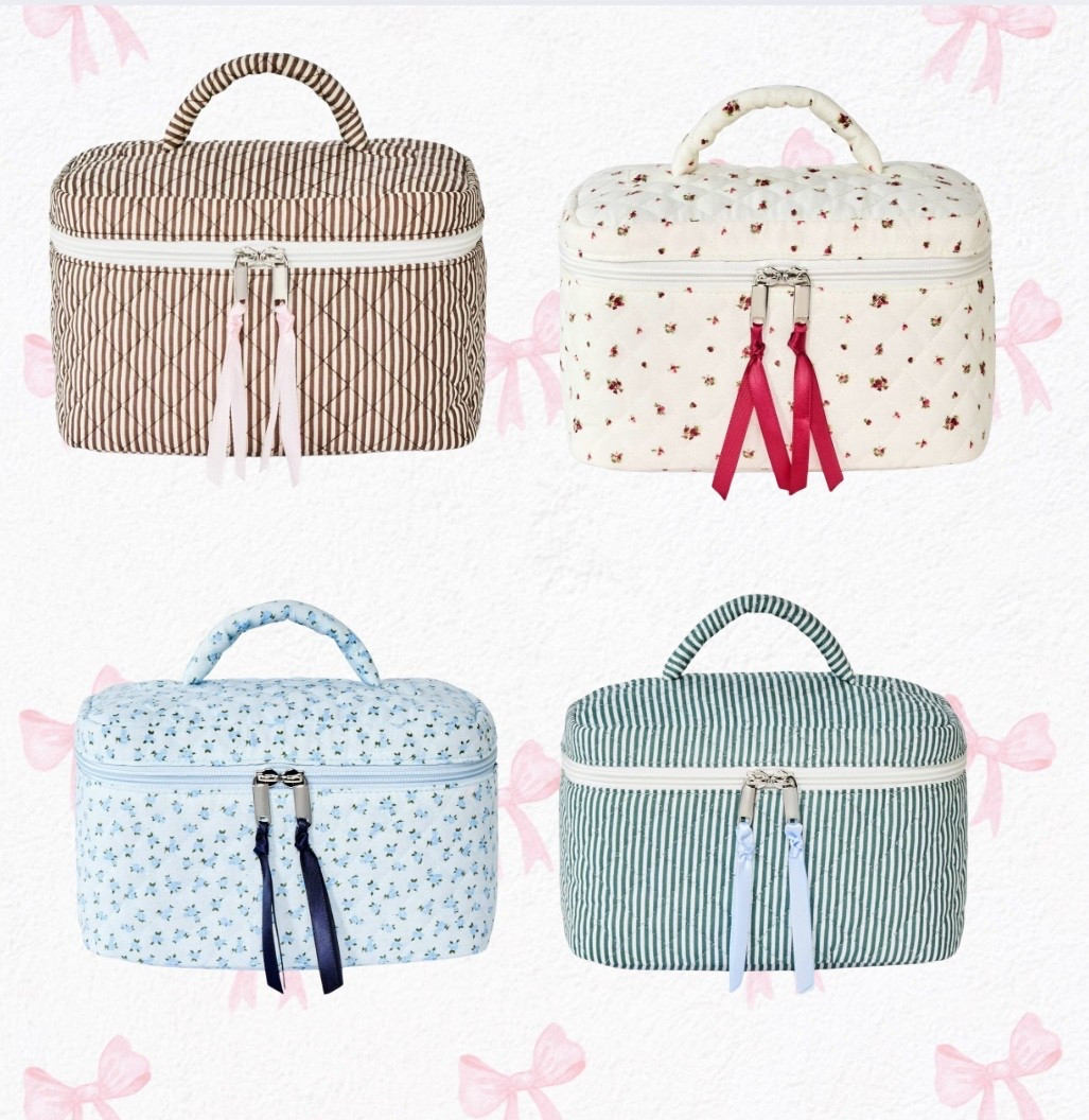 The cutest $15 makeup bag!