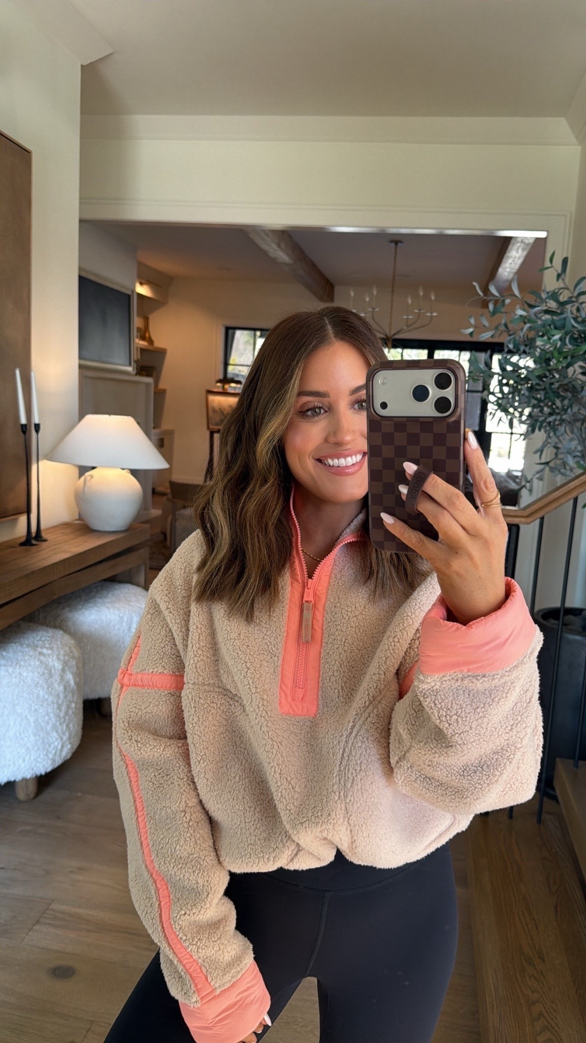 Love this Sherpa pullover from FP Movement- wearing size xs in leggings (petite friendly) and xs in the pullover! 

#LTKootd #LTKmomlife #LTKActive