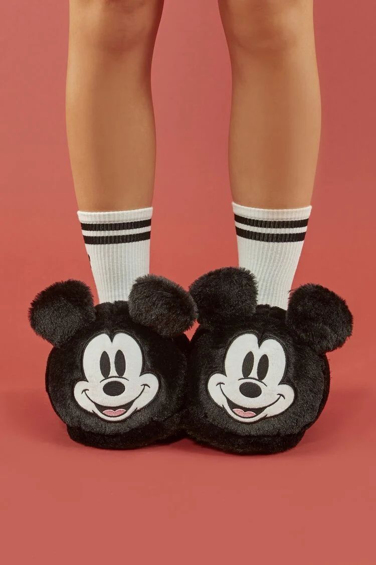 Disney Mickey Mouse House Slippers | Forever 21 (US)