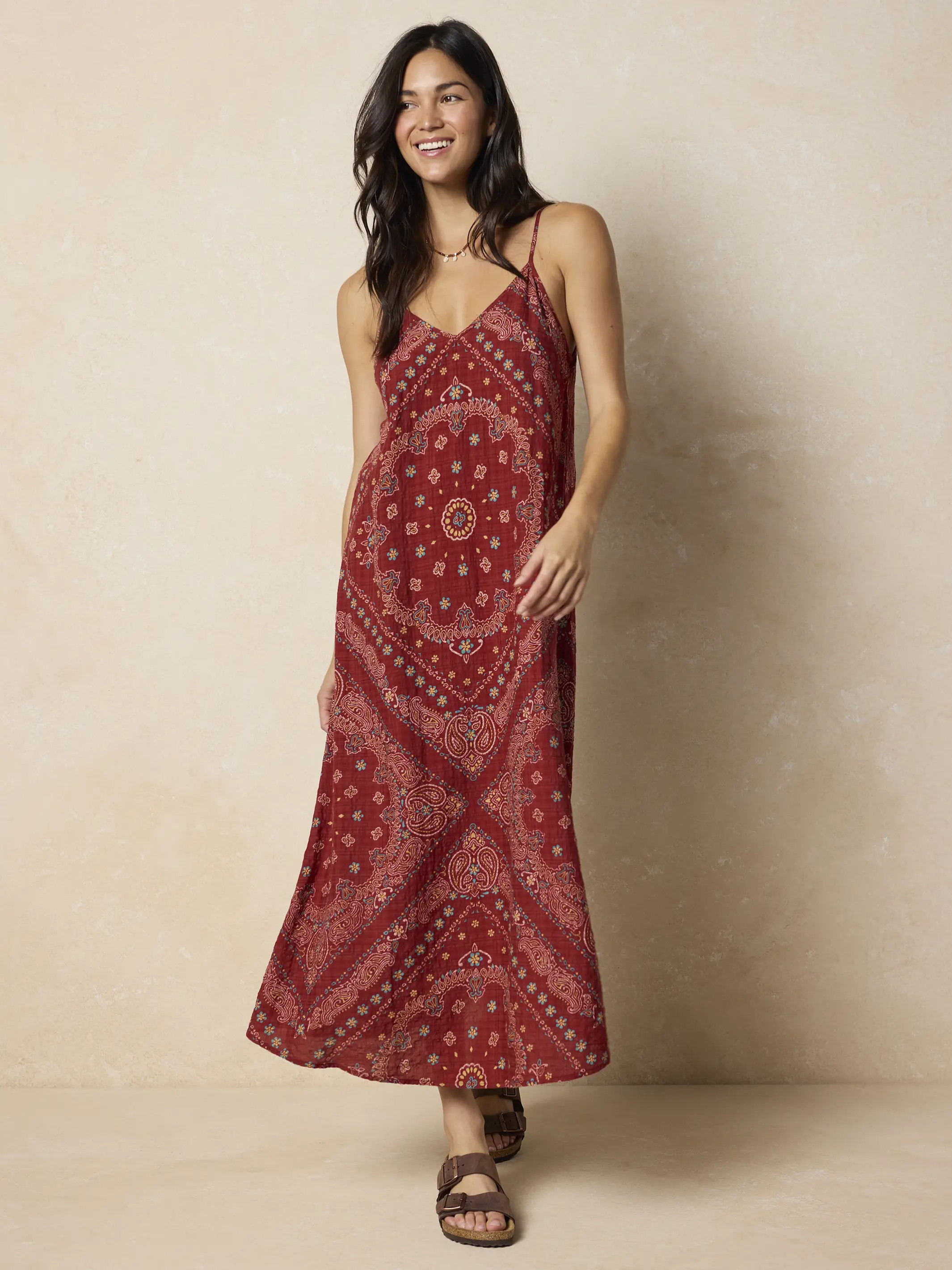 Gracie Slip Maxi Dress | Natural Life