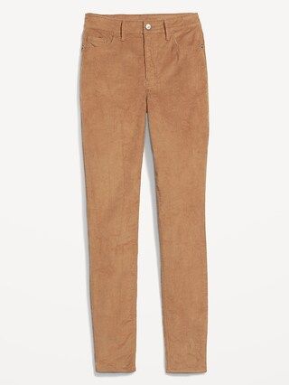High-Waisted Rockstar Super Skinny Corduroy Pants for Women | Old Navy (US)