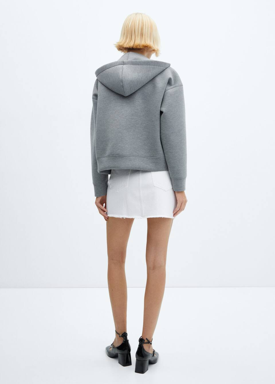 Denim mini-skirt -  Women | Mango USA | MANGO (US)