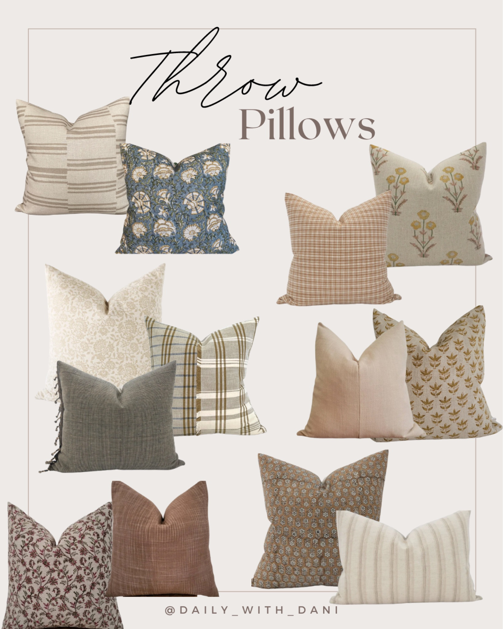 Easily change your throw pillows out for a new look each season. @etsy home. Designer throw pillows. Vintage pillows. Amber interiors. McGee and co. Couch candy. Home accessories  

#LTKunder100 #LTKhome #LTKstyletip