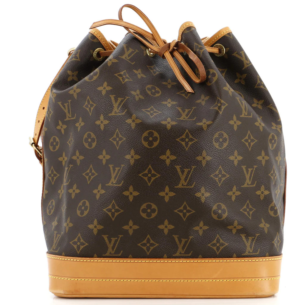 Noe Handbag Monogram Canvas Large | Rebag
