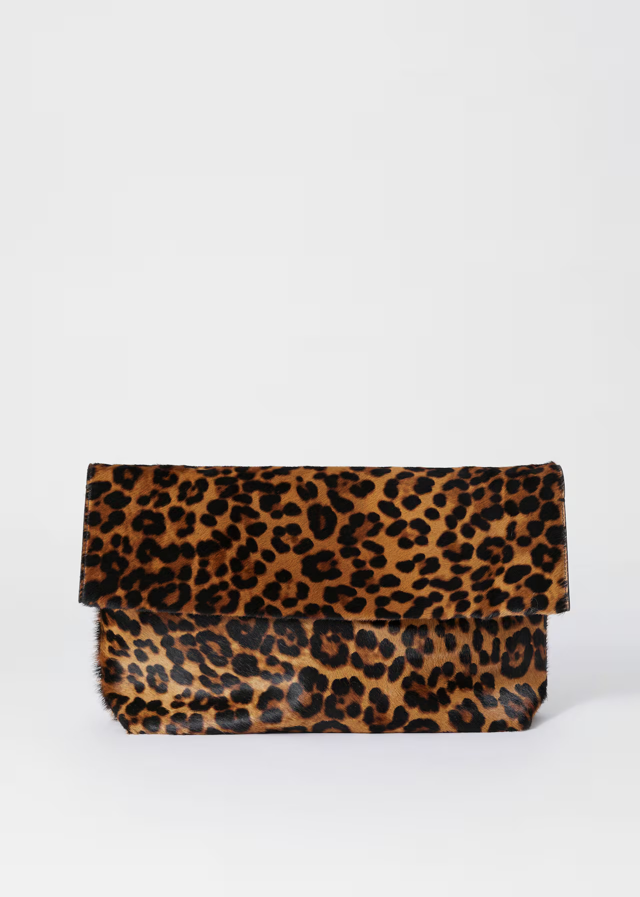 Leopard-Print Leather Clutch | & Other Stories UK