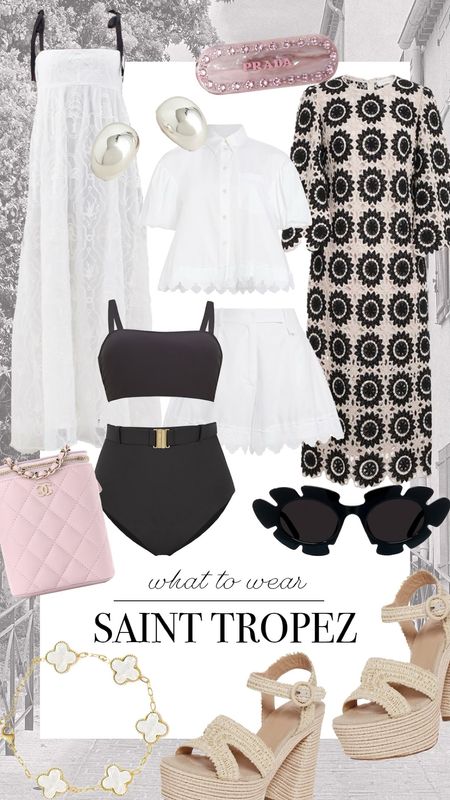What to Wear Travel Series: Saint Tropez. We are headed out for a boat day to Saint Tropez when we head to France in a few weeks so I thought it would be fun to do a wardrobe roundup 

Vacation outfits
Women’s swim
Europe style 

#LTKeurope #LTKtravel #LTKswim
