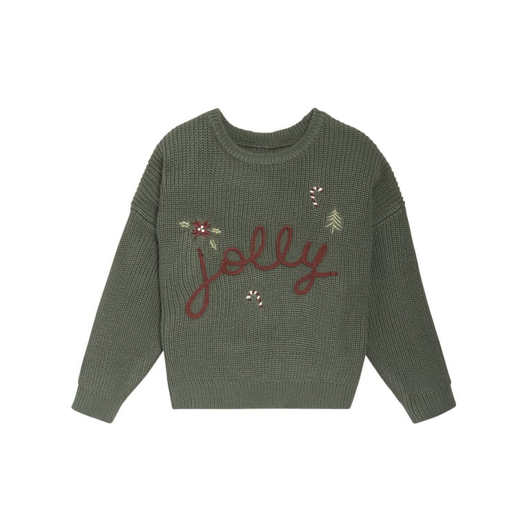 Modern Moments by Gerber Toddler Boy Sibling Matching Sweater, Sizes 12M-5T | Walmart (US)