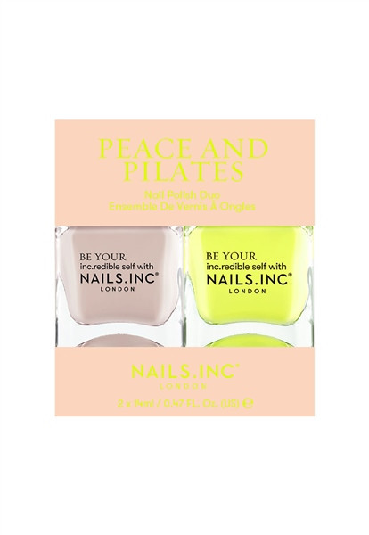Peace and Pilates Nail Polish Duo | Nails Inc