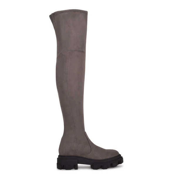 Cellie Over the Knee Lug Sole Boots | Nine West (US)