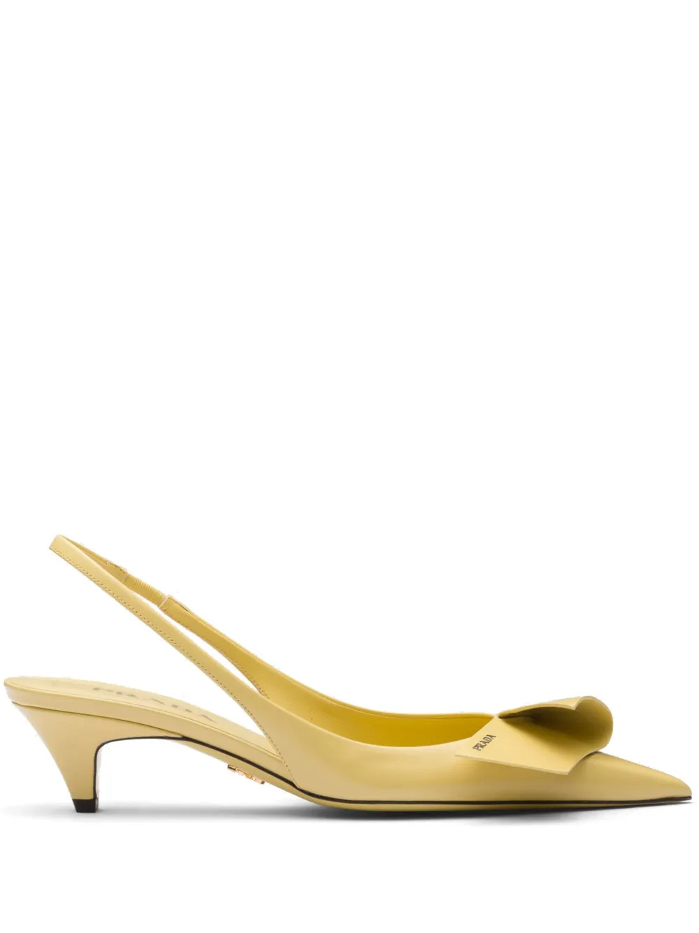 45mm bow-appliqué slingback pumps | Farfetch Global