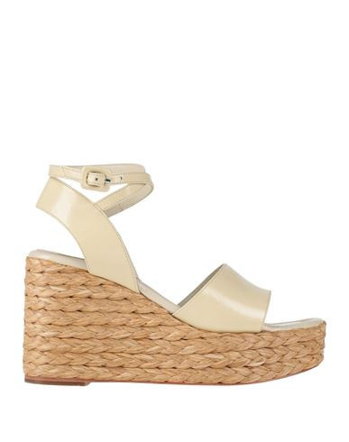 Paloma Barceló Woman Espadrilles Cream Size 9.5 Leather | YOOX (US)