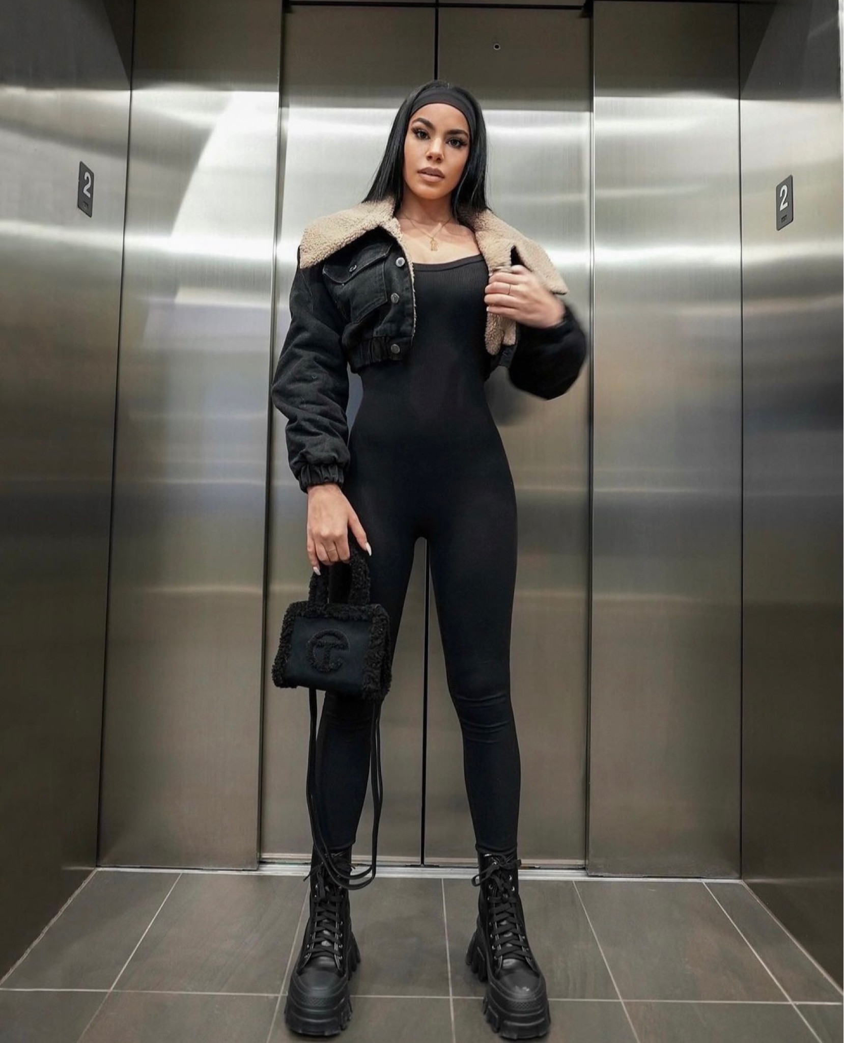 An edgy winter or fall outfit 🙌🏽 

#LTKSeasonal #LTKHoliday #LTKCyberWeek