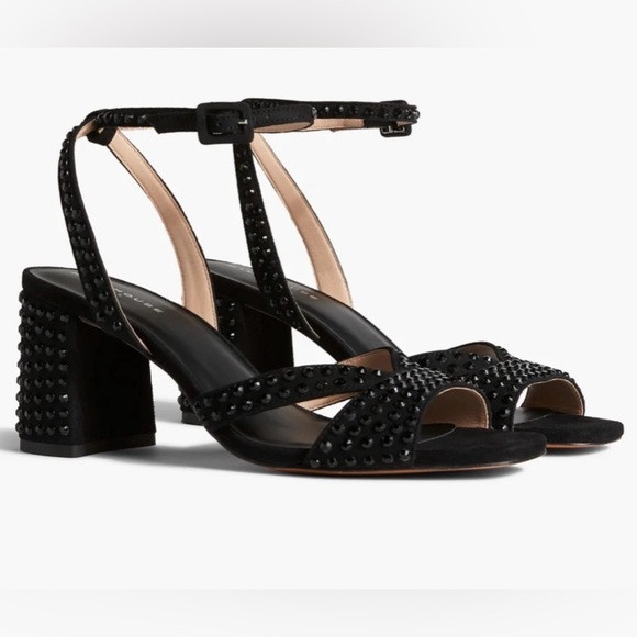 Hill House Home Lafayette Studded Heels NWT 39.5 | Poshmark