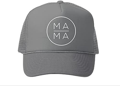 Circle Mama Trucker Hat in White, Grey, or Black | Amazon (US)