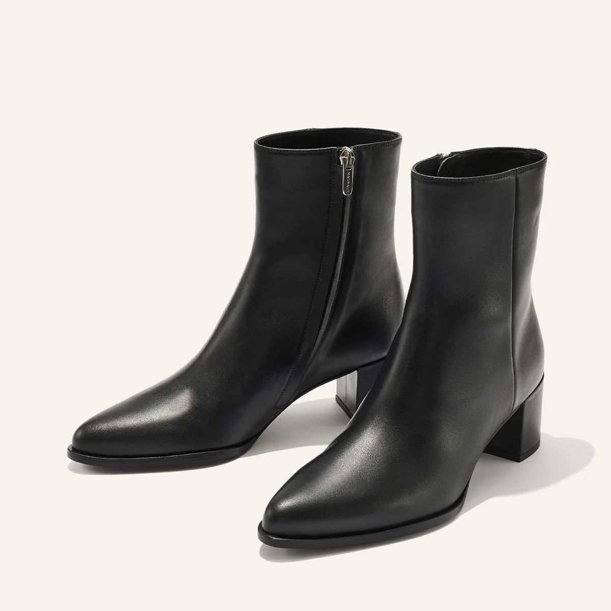 The Downtown Boot - Black Calf | Margaux