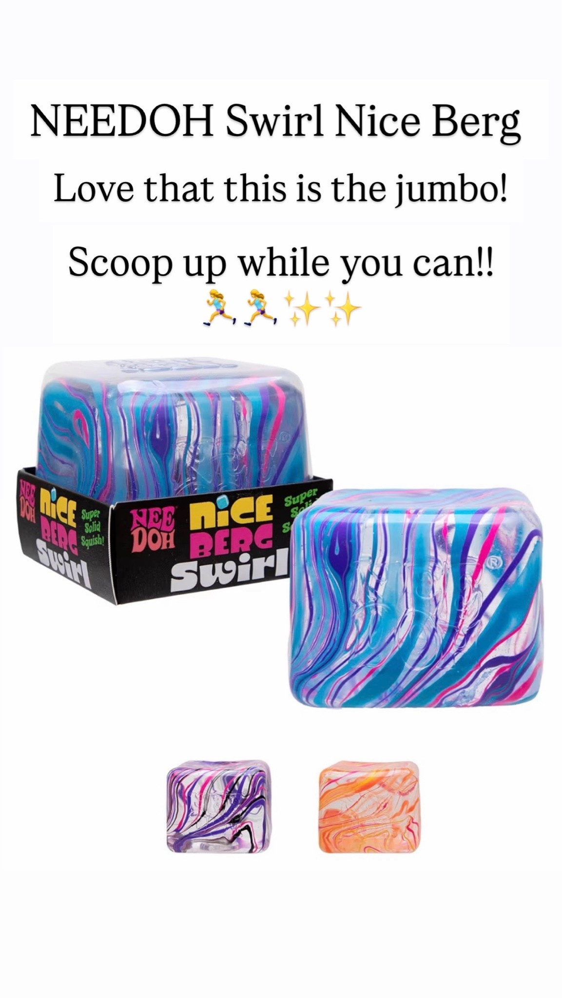 NEEDOH Swirl Jumbo Berg Cube

#LTKKids