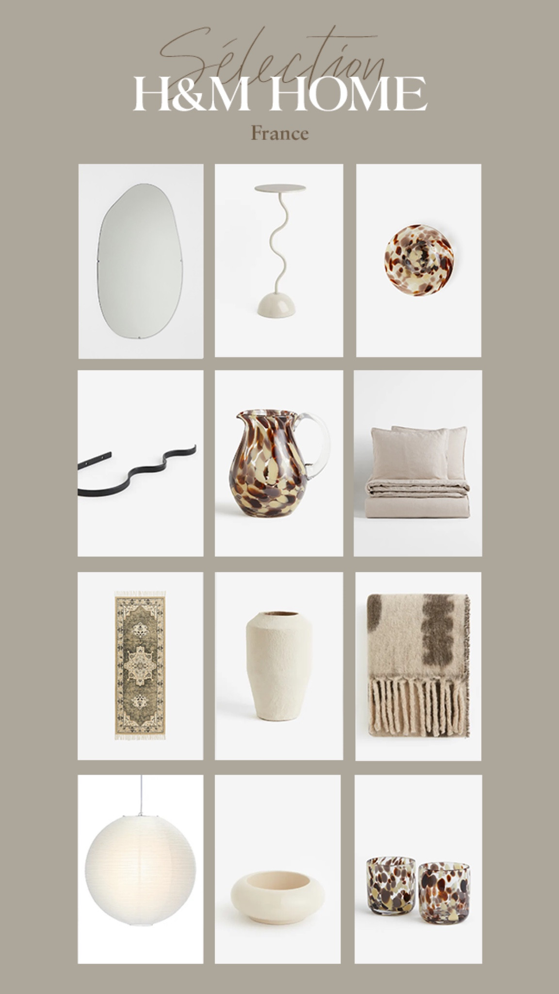 Gros crush sur la dernière collection de H&M home. Je vous partage ma sélection! 

#LTKhome #LTKSeasonal #LTKeurope