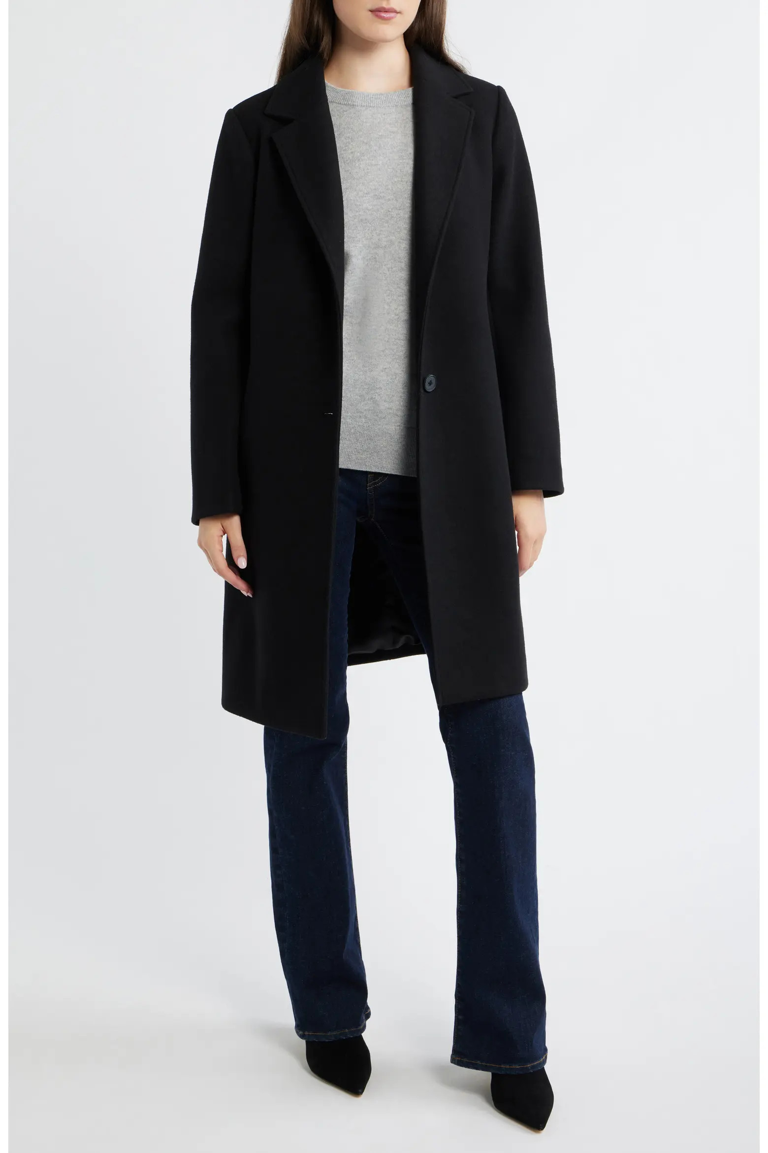 Walker Coat with Hooded Bib Inset (Women) | Nordstrom | Nordstrom