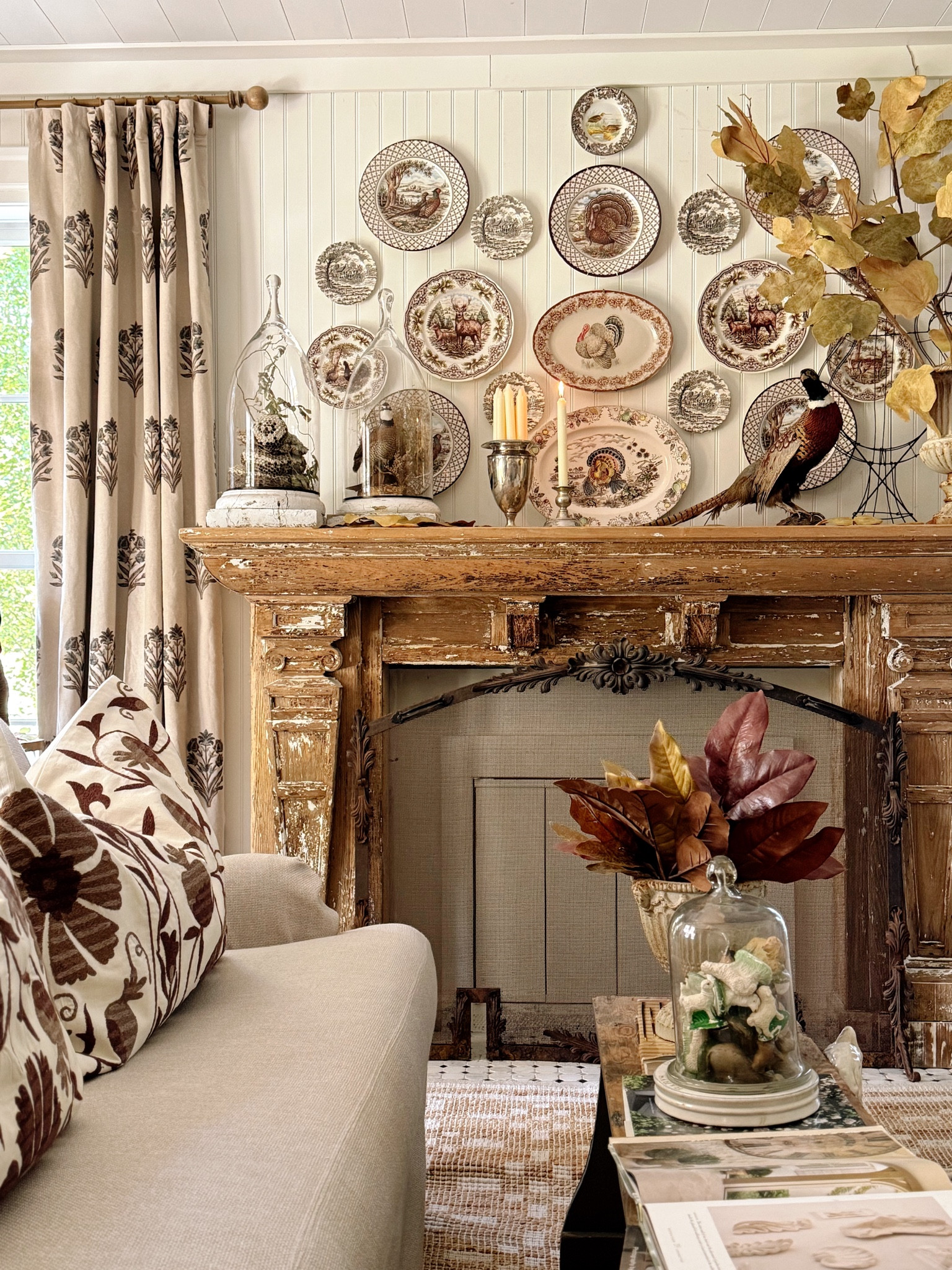 Cozy fall mantel 🍂🦃

#LTKSaleAlert #LTKHome #LTKSeasonal