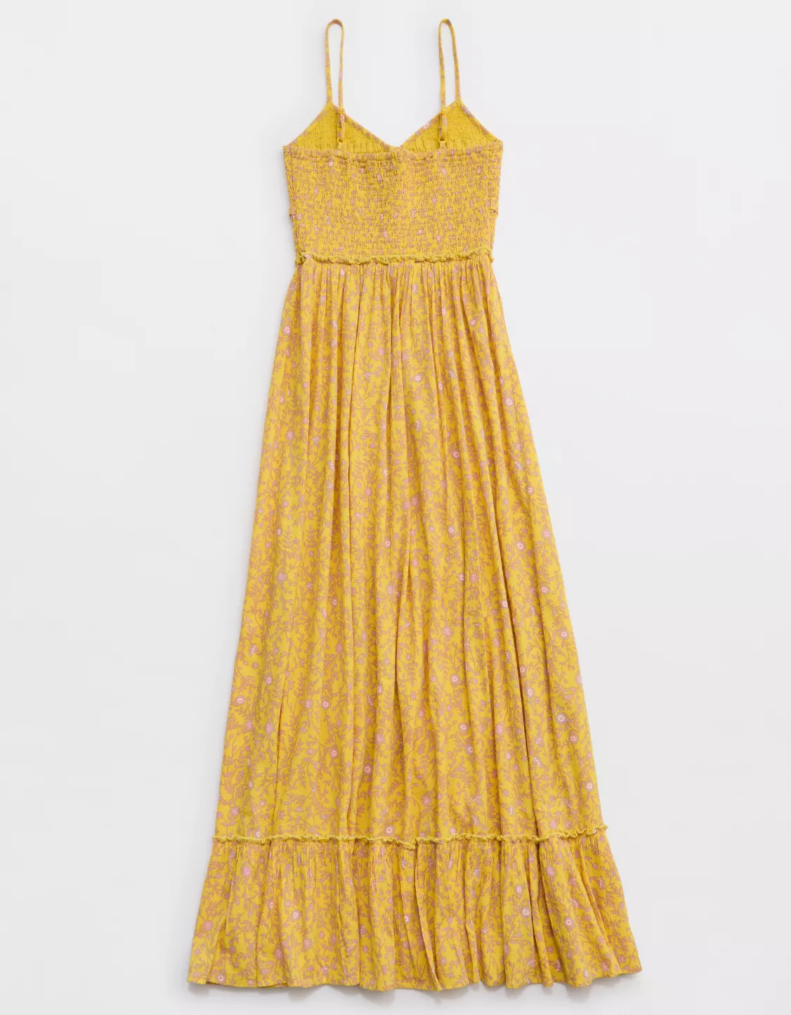 Aerie Button Front Maxi Dress | Aerie