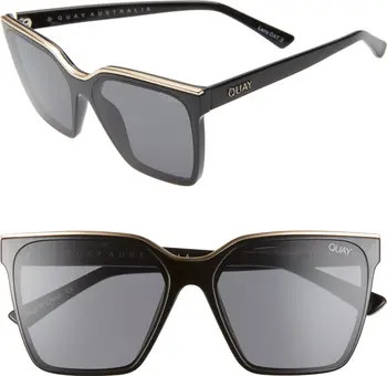 Quay Australia Level Up 55mm Square Sunglasses | Nordstrom | Nordstrom