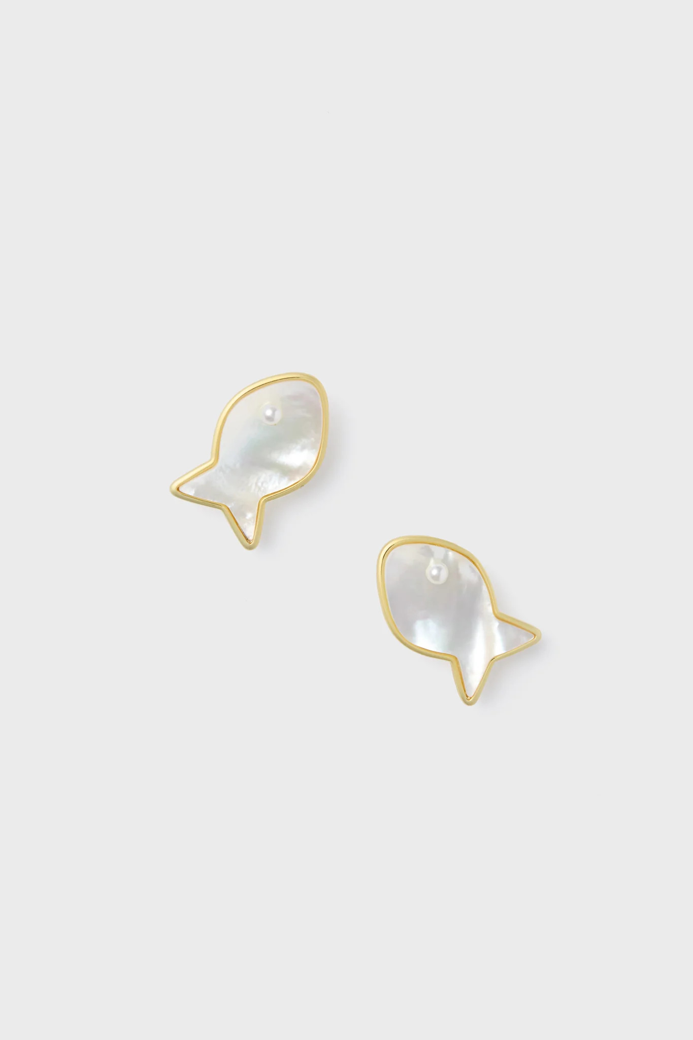 Mother of Pearl Finn Studs | Tuckernuck (US)