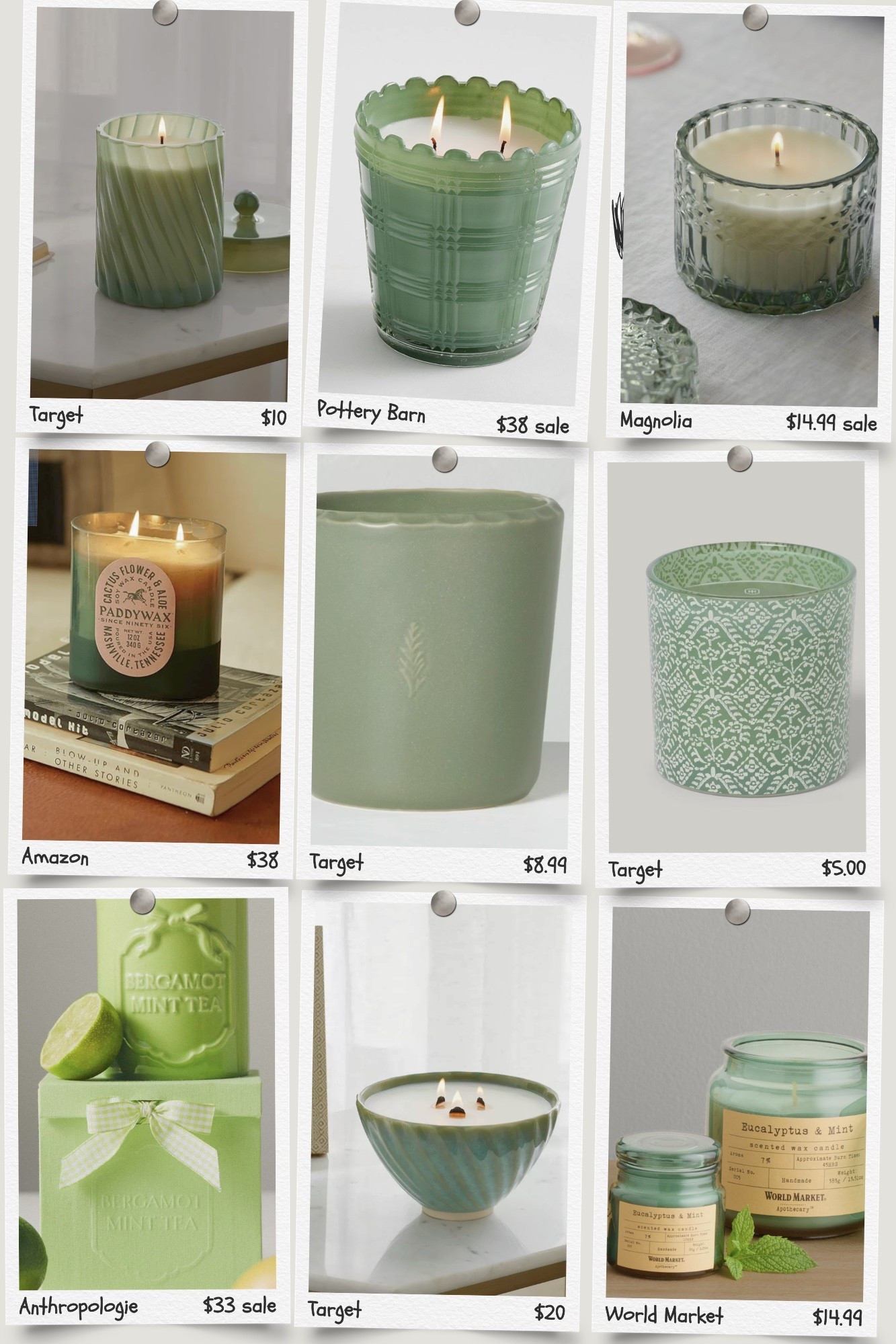 St. Patrick’s Day candles, but make them neutral 🌿
These are soft green and gray-green tones that actually work with everyday home decor — not bright, novelty green. A mix of sale finds and affordable options, all with clean, natural scents like eucalyptus (no floral overload). Everything is linked so you can grab them before St. Patrick’s Day.

#LTKSeasonal #LTKHome #LTKspring
