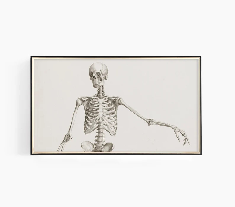 Samsung Frame TV Art File Set, Neutral Halloween Art Set of four, Muted Colors, Halloween Frame T... | Etsy (US)