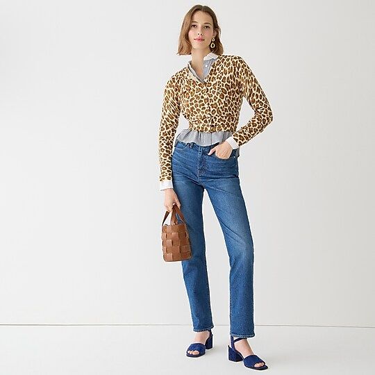 Petite full-length '90s classic straight-fit jean in Skater wash | J.Crew US