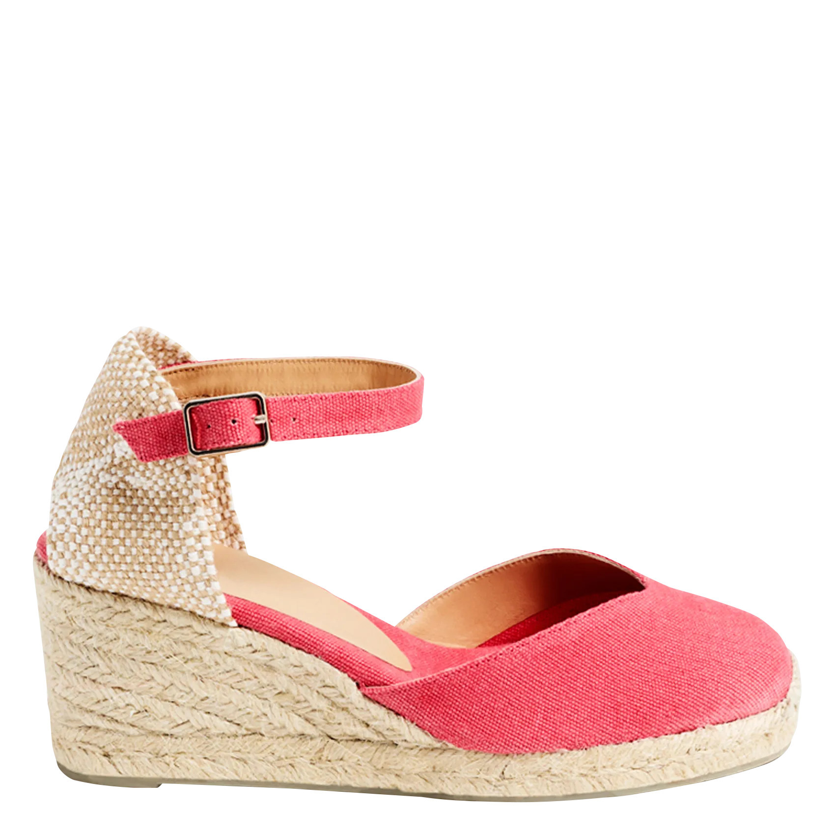 Castaner - Espadrilles hautes en coton - Taille 39 - Rose | Place des tendances (FR)