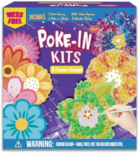 Craft Gifts for Girls Poke in Kits Flower Mess-Free for Kids 4 5 6 7 8 9 Years Old Birthday Prese... | Amazon (CA)