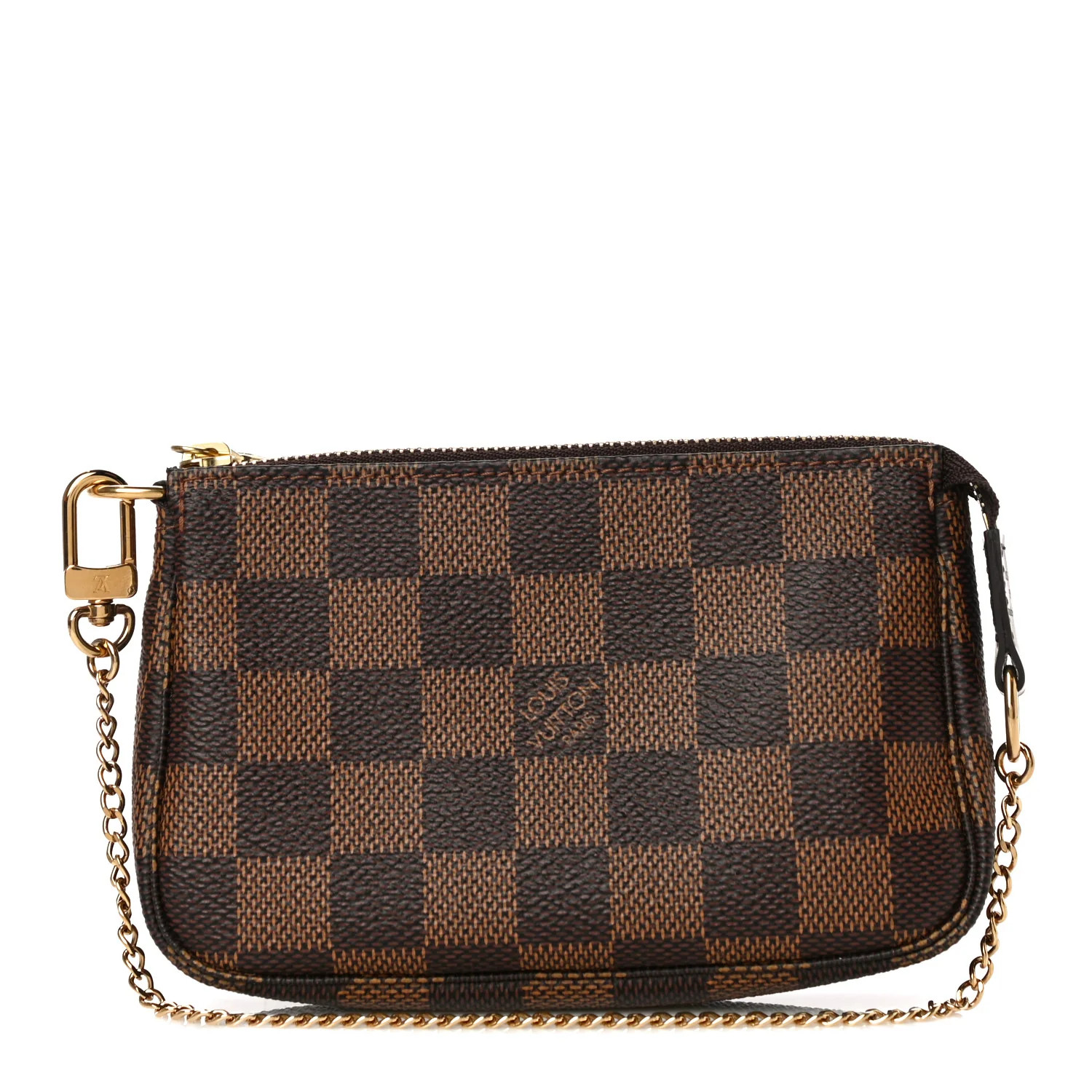 LOUIS VUITTON Damier Ebene Mini Pochette Accessories | FASHIONPHILE | FASHIONPHILE (US)