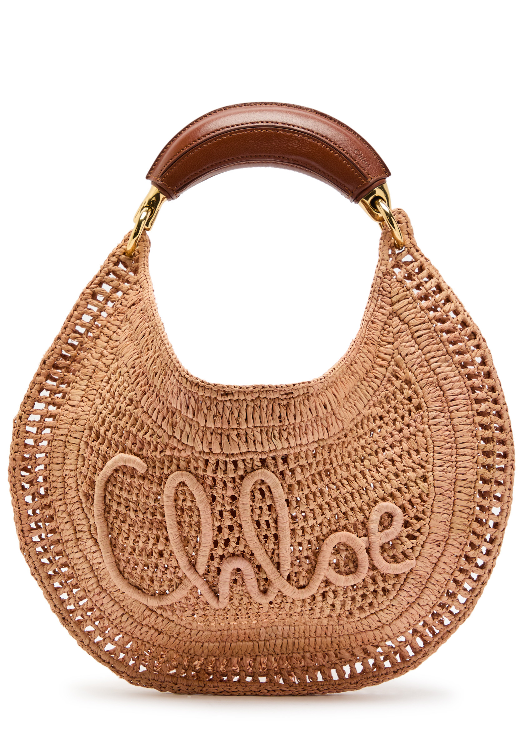 Summer Banana logo raffia shoulder bag | Harvey Nichols