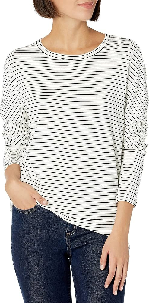 Daily Ritual Women's Supersoft Terry Dolman Cuff Sweatshirt | Amazon (US)