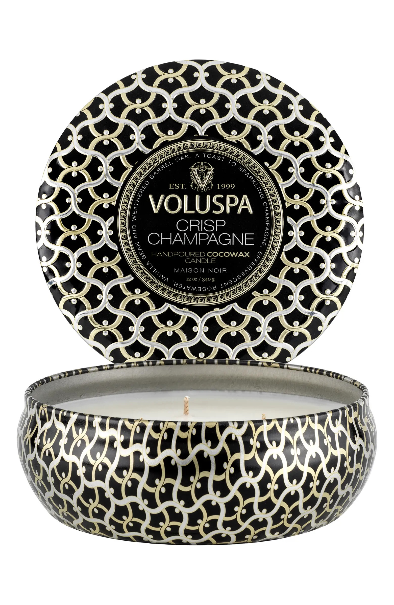 Crisp Champange Three-Wick Tin Candle | Nordstrom