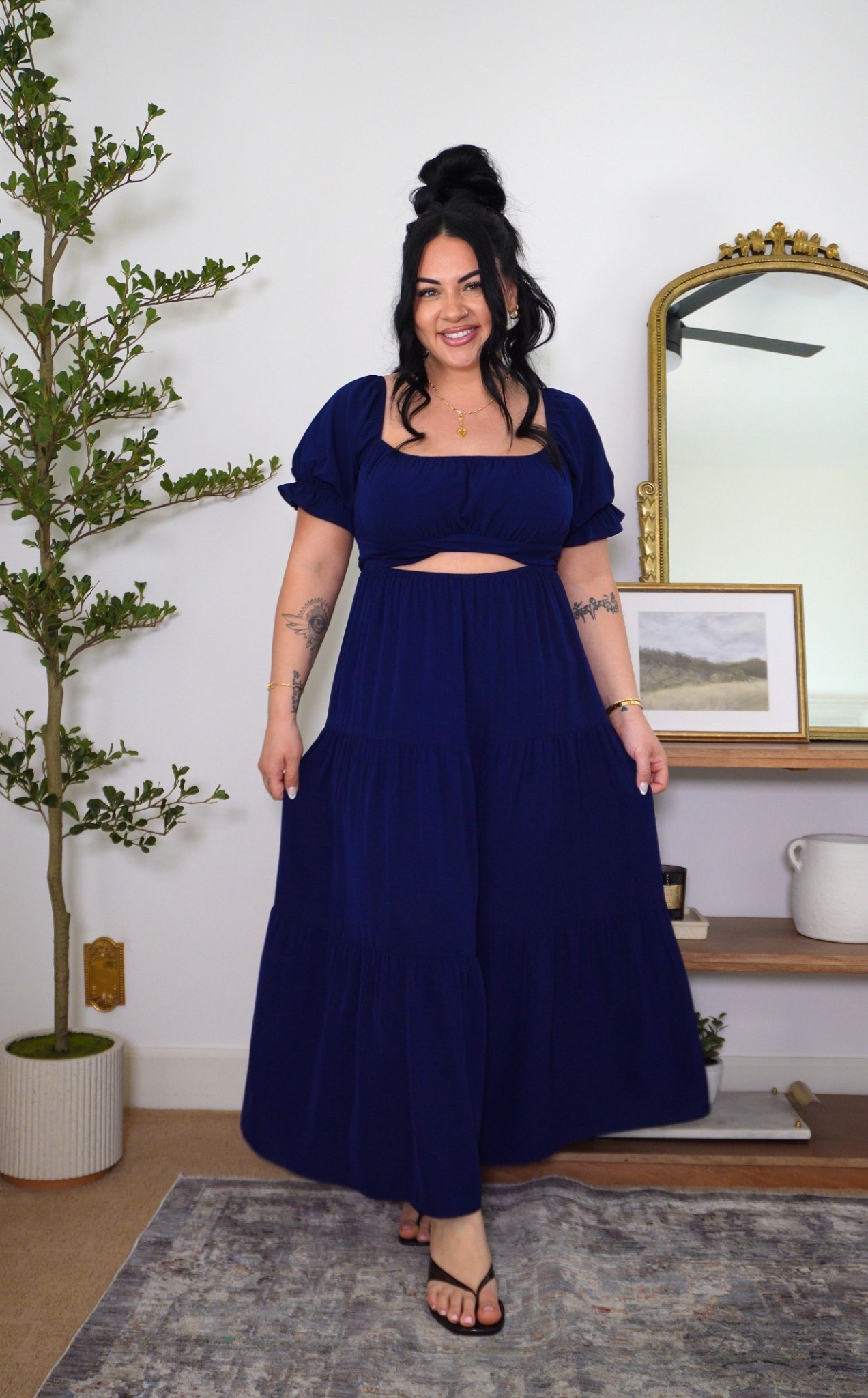 size large in this dress from amazon!! 

#LTKootd #LTKMidsize #LTKgrwm