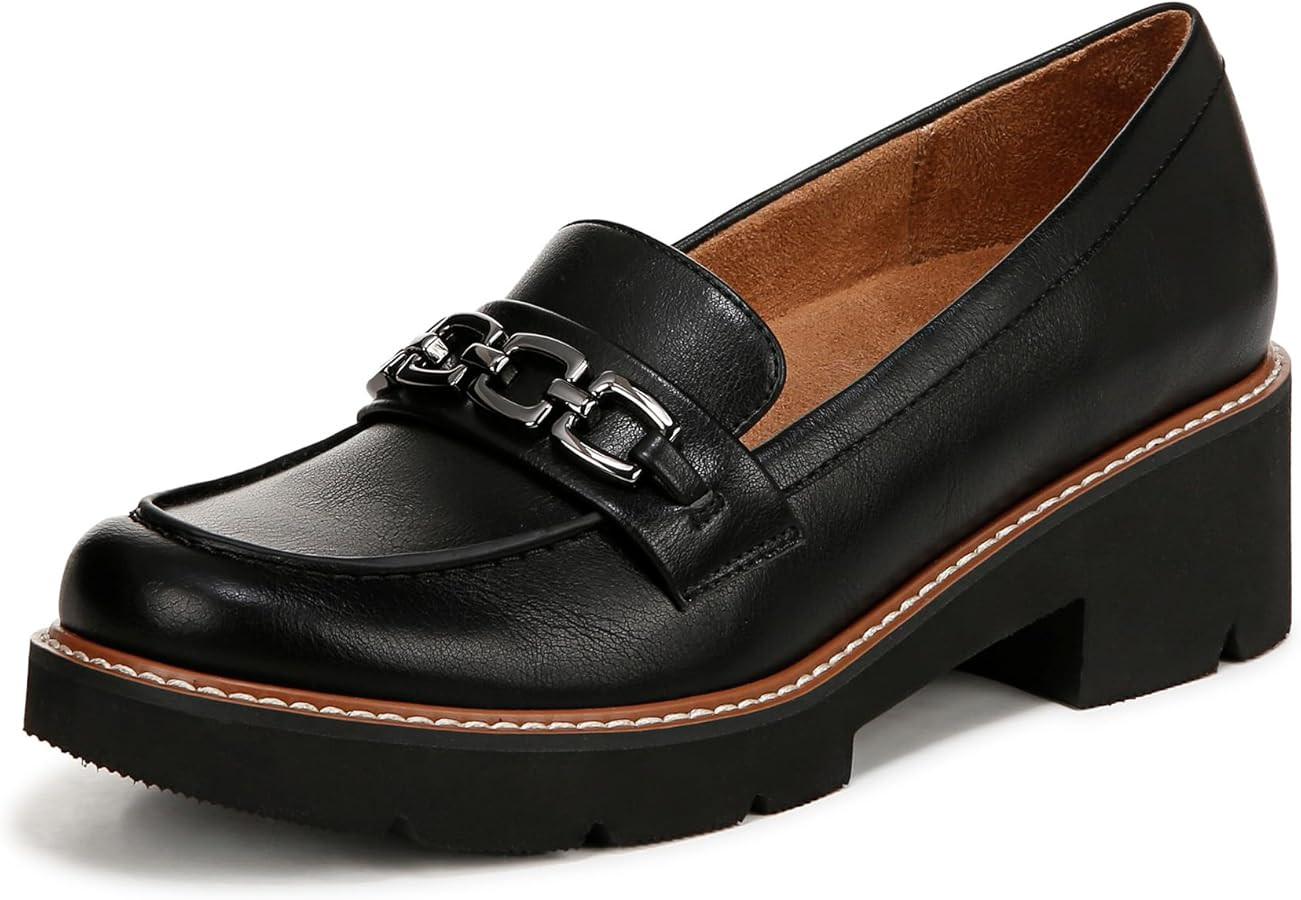 Naturalizer Womens Cabana Lug Sole Slip on Loafer | Amazon (US)