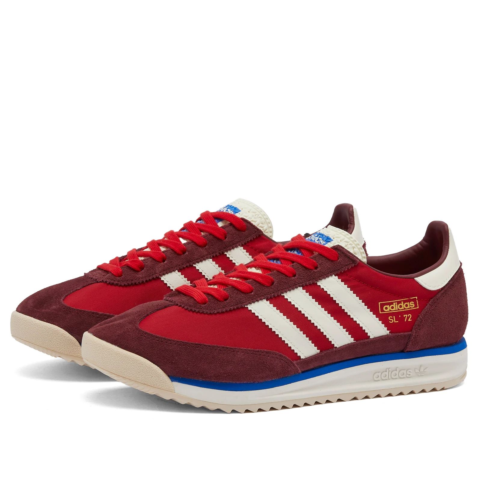 Adidas Sl 72 Rs Shadow Red/Off White/Blue | END. Clothing