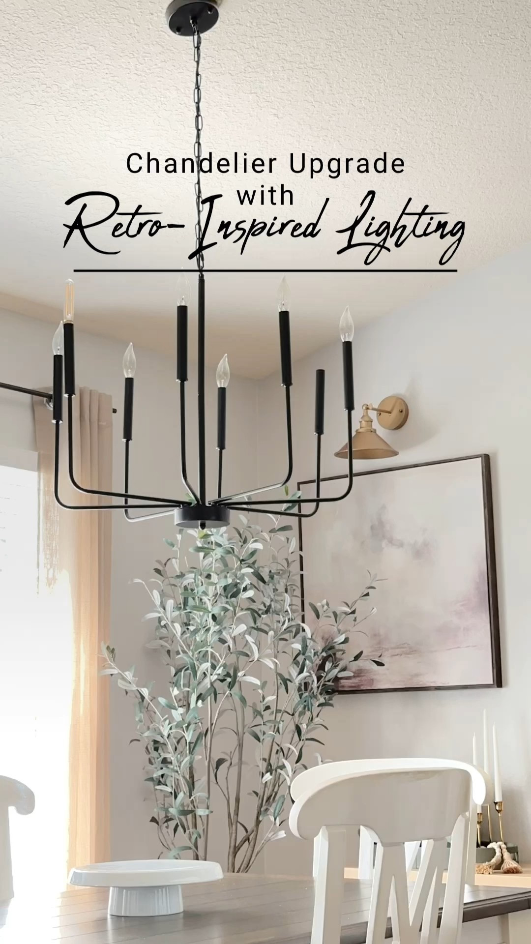 Retro bulbs and beautiful chandelier. Amazon find  

#LTKFindsUnder100 #LTKHome #LTKvlog